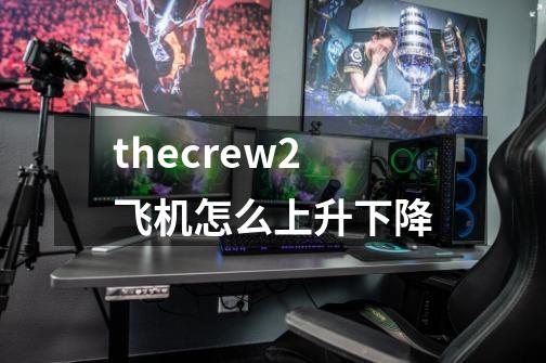 thecrew2飞机怎么上升下降-第1张-游戏资讯-龙启科技