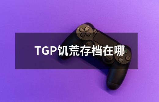 TGP饥荒存档在哪-第1张-游戏资讯-龙启科技