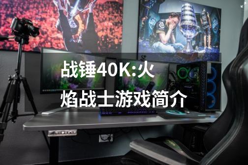 战锤40K:火焰战士游戏简介-第1张-游戏资讯-龙启科技