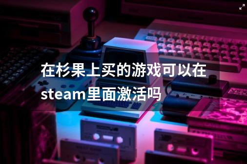 在杉果上买的游戏可以在steam里面激活吗-第1张-游戏资讯-龙启科技