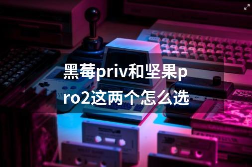 黑莓priv和坚果pro2这两个怎么选-第1张-游戏资讯-龙启科技