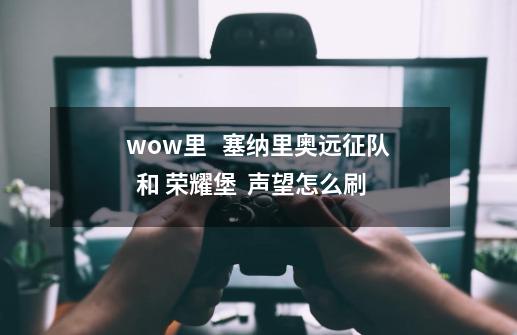 wow里   塞纳里奥远征队  和 荣耀堡  声望怎么刷-第1张-游戏资讯-龙启科技