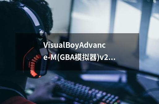 VisualBoyAdvance-M(GBA模拟器)v2.1.4中文版-第1张-游戏资讯-龙启科技