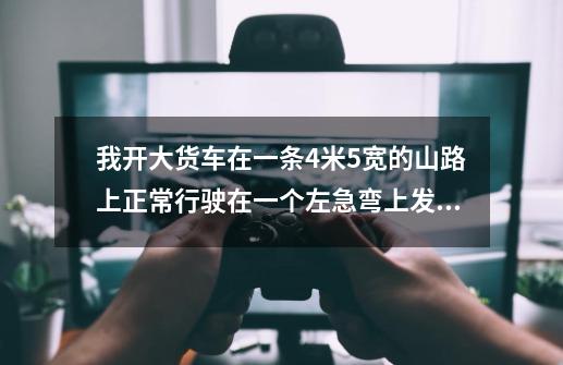 我开大货车在一条4米5宽的山路上正常行驶在一个左急弯上发现对面一辆麽托车驶来-第1张-游戏资讯-龙启科技