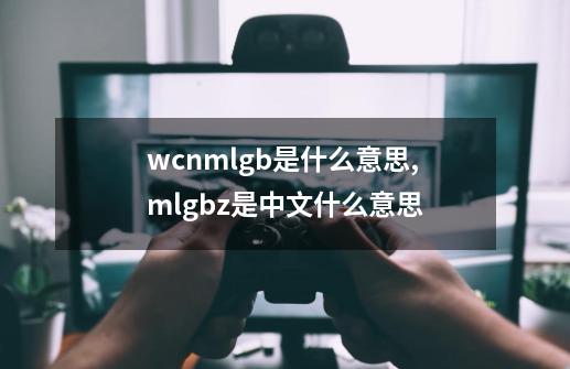 wcnmlgb是什么意思,mlgbz是中文什么意思-第1张-游戏资讯-龙启科技