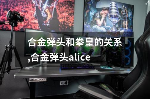 合金弹头和拳皇的关系,合金弹头alice-第1张-游戏资讯-龙启科技