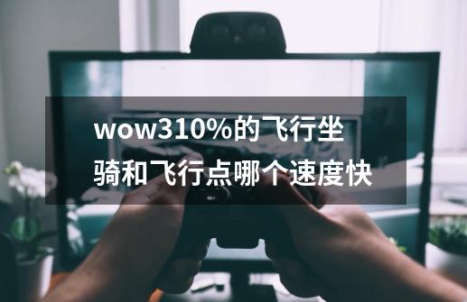 wow310%的飞行坐骑和飞行点哪个速度快-第1张-游戏资讯-龙启科技