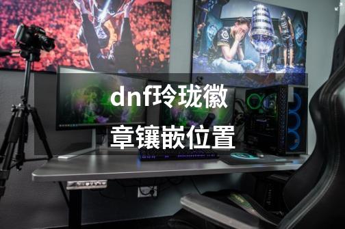 dnf玲珑徽章镶嵌位置-第1张-游戏资讯-龙启科技