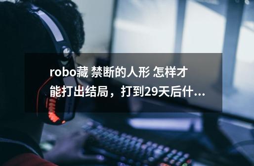 robo藏 禁断的人形 怎样才能打出结局，打到29天后什么也没发生-第1张-游戏资讯-龙启科技