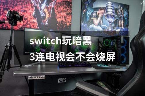 switch玩暗黑3连电视会不会烧屏-第1张-游戏资讯-龙启科技