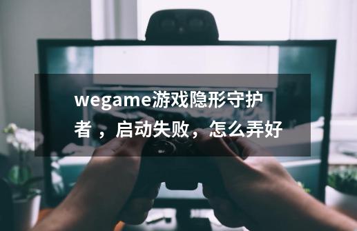 wegame游戏隐形守护者 ，启动失败，怎么弄好-第1张-游戏资讯-龙启科技