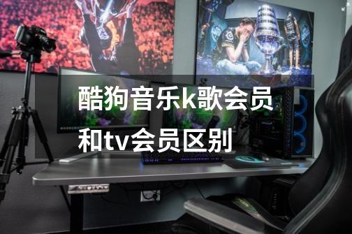 酷狗音乐k歌会员和tv会员区别-第1张-游戏资讯-龙启科技