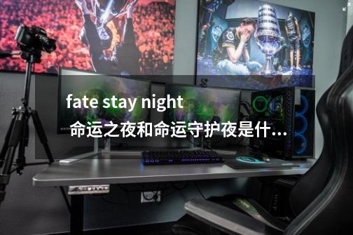 fate stay night 命运之夜和命运守护夜是什么和Fz和Ubw有什么关系-第1张-游戏资讯-龙启科技