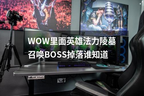 WOW里面英雄法力陵墓召唤BOSS掉落谁知道-第1张-游戏资讯-龙启科技