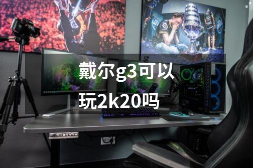 戴尔g3可以玩2k20吗-第1张-游戏资讯-龙启科技