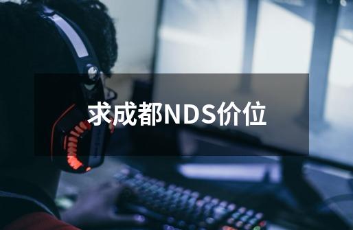 求成都NDS价位-第1张-游戏资讯-龙启科技