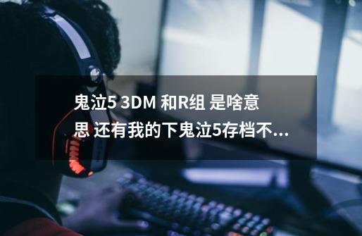 鬼泣5 3DM 和R组 是啥意思 还有我的下鬼泣5存档不能用啊 位置正确 就是读不出来 存档也下了好几个 都不行-第1张-游戏资讯-龙启科技