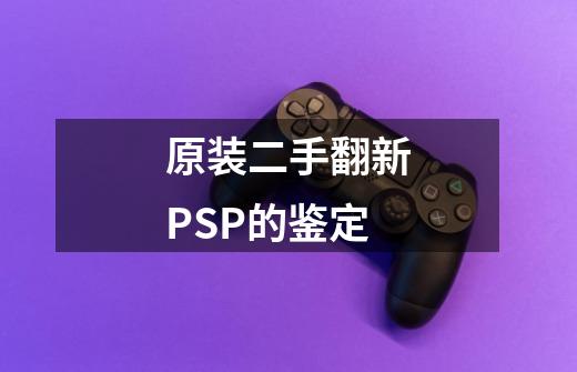 原装/二手/翻新PSP的鉴定-第1张-游戏资讯-龙启科技