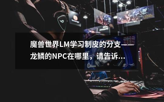 魔兽世界LM学习制皮的分支——龙鳞的NPC在哪里，请告诉我具体位置-第1张-游戏资讯-龙启科技