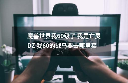 魔兽世界我60级了 我是亡灵DZ 我60的战马要去哪里买-第1张-游戏资讯-龙启科技