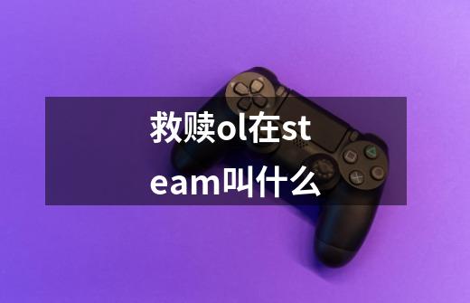 救赎ol在steam叫什么-第1张-游戏资讯-龙启科技