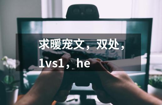 求暖宠文，双处，1vs1，he-第1张-游戏资讯-龙启科技