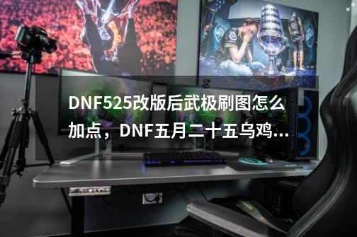 DNF5.25改版后武极刷图怎么加点，DNF五月二十五乌鸡加点推荐-第1张-游戏资讯-龙启科技