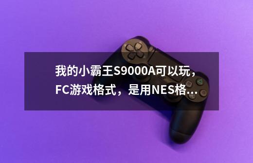 我的小霸王S9000A可以玩，FC游戏格式，是用NES格式安装到GAME目录下，街机游戏可以吗，那种格式-第1张-游戏资讯-龙启科技