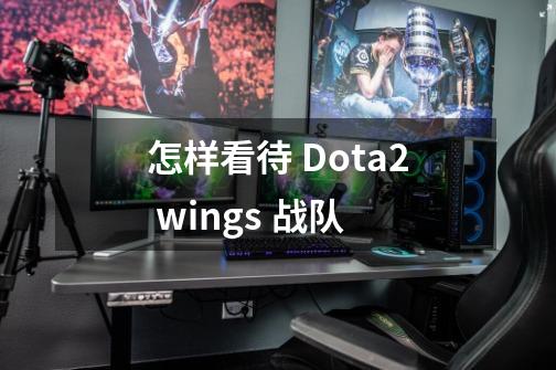 怎样看待 Dota2 wings 战队-第1张-游戏资讯-龙启科技