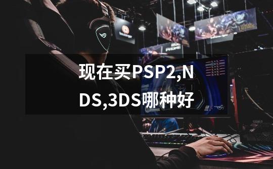 现在买PSP2,NDS,3DS哪种好-第1张-游戏资讯-龙启科技