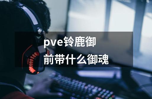 pve铃鹿御前带什么御魂-第1张-游戏资讯-龙启科技