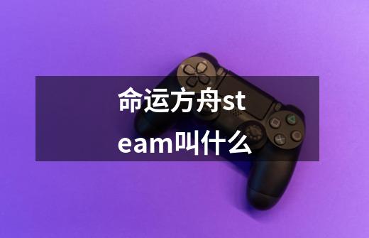 命运方舟steam叫什么-第1张-游戏资讯-龙启科技