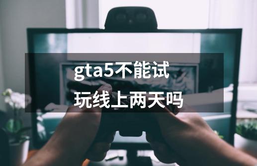 gta5不能试玩线上两天吗-第1张-游戏资讯-龙启科技