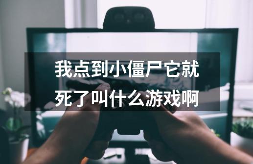 我点到小僵尸它就死了叫什么游戏啊-第1张-游戏资讯-龙启科技