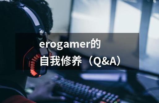 erogamer的自我修养（Q&A）-第1张-游戏资讯-龙启科技