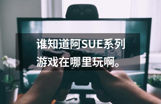 谁知道阿SUE系列游戏在哪里玩啊。-第1张-游戏资讯-龙启科技