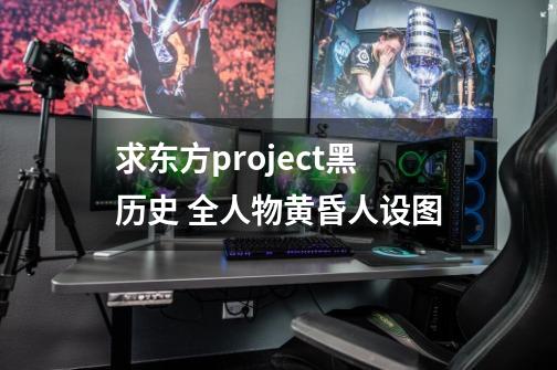 求东方project黑历史 全人物黄昏人设图-第1张-游戏资讯-龙启科技