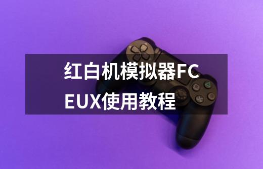 红白机模拟器FCEUX使用教程-第1张-游戏资讯-龙启科技