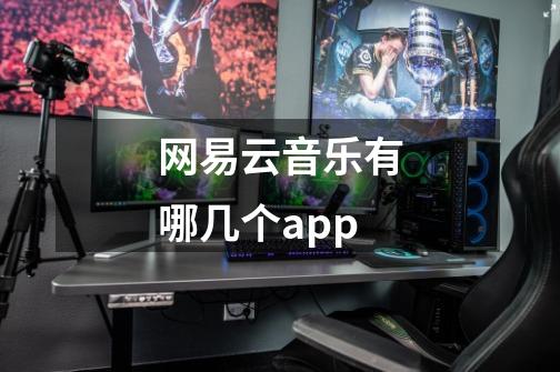 网易云音乐有哪几个app-第1张-游戏资讯-龙启科技