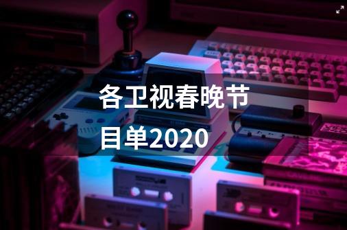 各卫视春晚节目单2020-第1张-游戏资讯-龙启科技