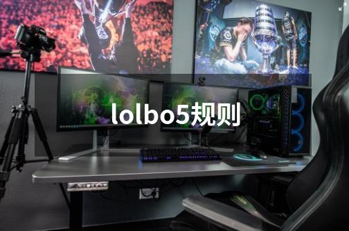 lolbo5规则-第1张-游戏资讯-龙启科技