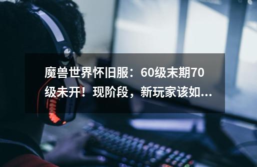 魔兽世界怀旧服：60级末期70级未开！现阶段，新玩家该如何入坑？-第1张-游戏资讯-龙启科技