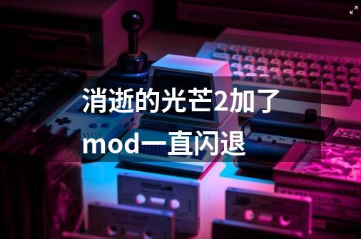 消逝的光芒2加了mod一直闪退-第1张-游戏资讯-龙启科技