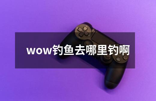 wow钓鱼去哪里钓啊-第1张-游戏资讯-龙启科技