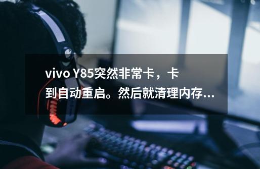 vivo Y85突然非常卡，卡到自动重启。然后就清理内存，又卸载微信抖音，卸载完了就重启了但卡死不动了。-第1张-游戏资讯-龙启科技