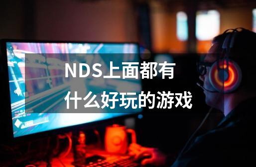 NDS上面都有什么好玩的游戏-第1张-游戏资讯-龙启科技