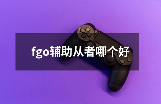 fgo辅助从者哪个好-第1张-游戏资讯-龙启科技