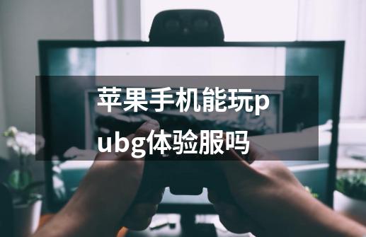 苹果手机能玩pubg体验服吗-第1张-游戏资讯-龙启科技