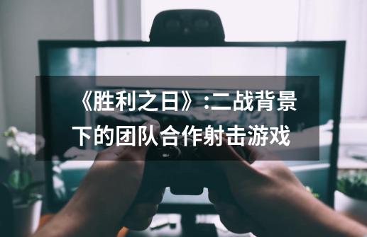 《胜利之日》:二战背景下的团队合作射击游戏-第1张-游戏资讯-龙启科技