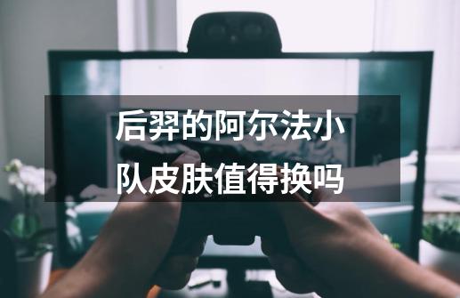 后羿的阿尔法小队皮肤值得换吗-第1张-游戏资讯-龙启科技